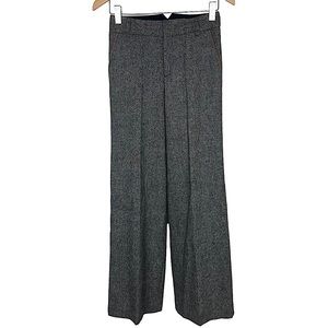 Comptoir Des Cotonniers "Anthrocite" Gray Wool Blend Trouser Pant